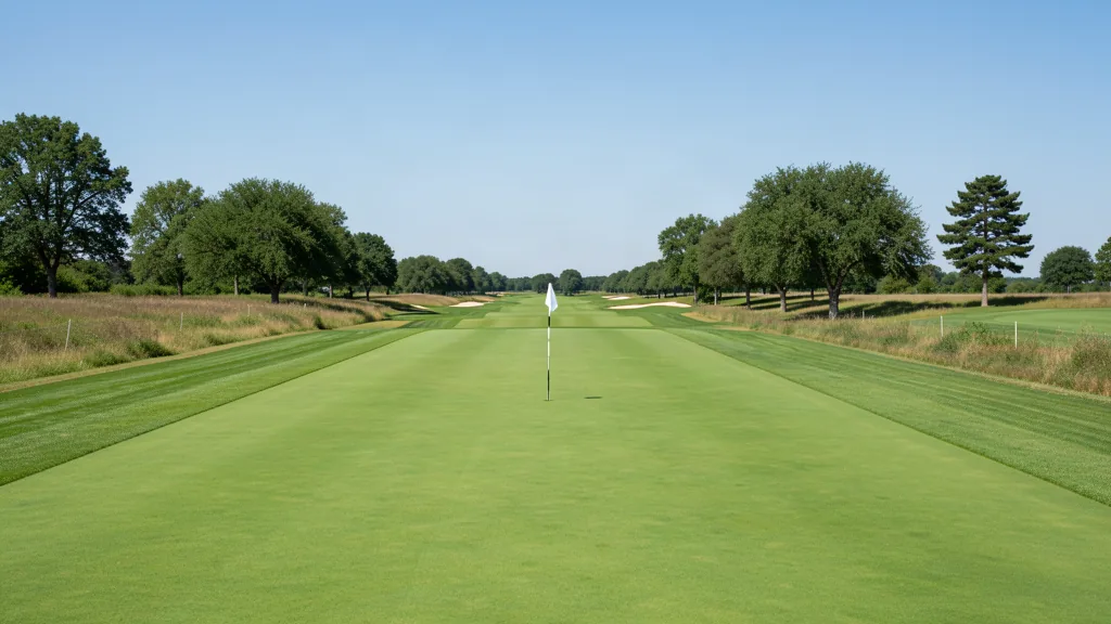 Golf Season California course view