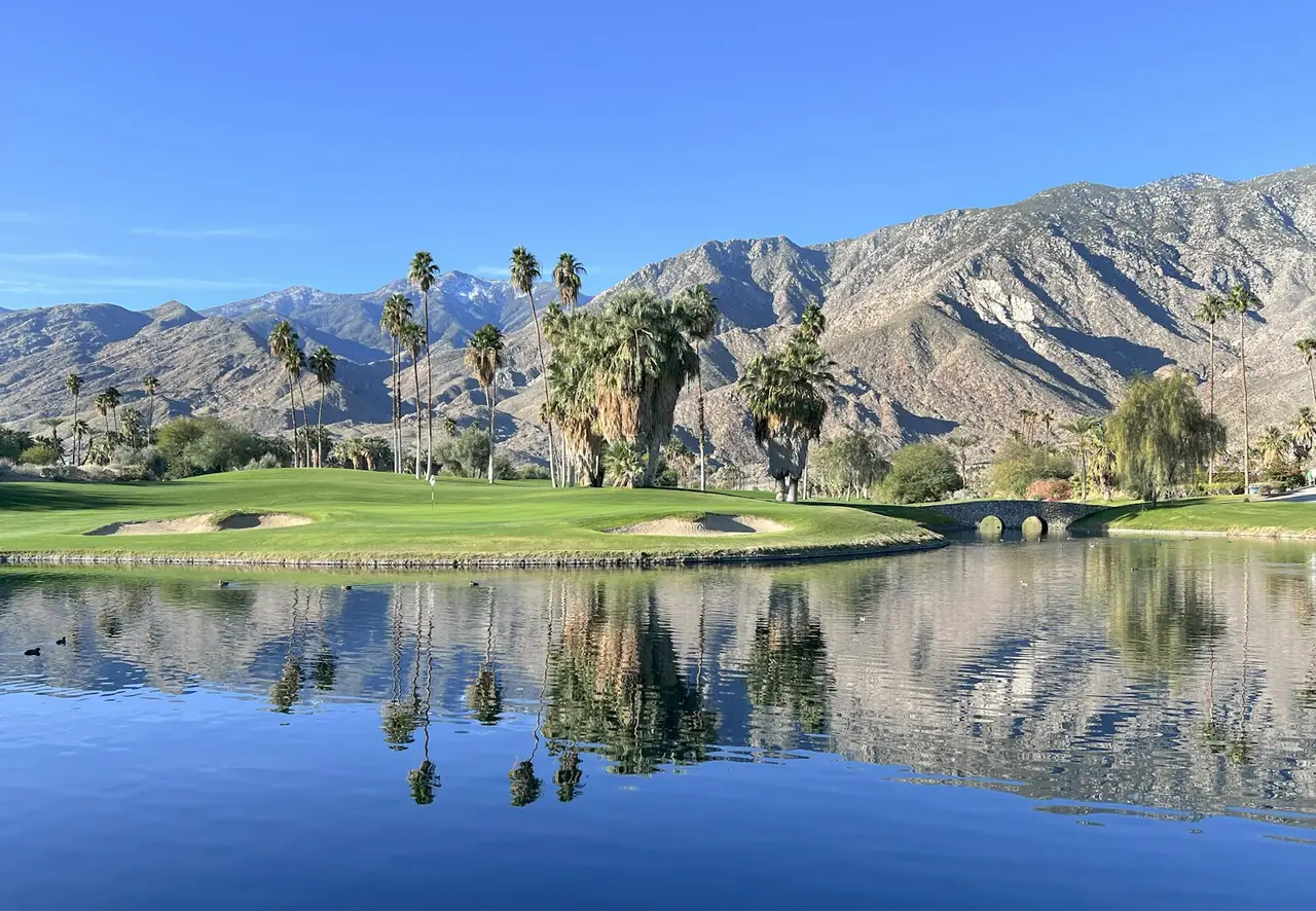 Palm Springs Golf course view