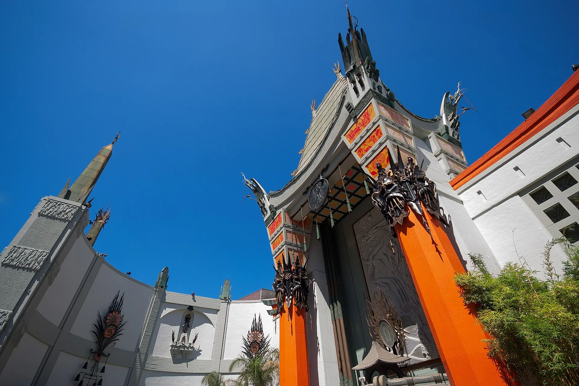 TCL Chinese Theatre facade on Hollywood Boulevard
