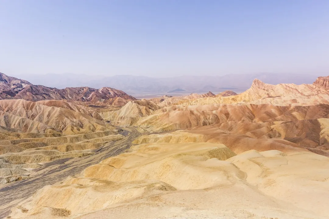 Zabriskie Point in Death Valley National Park